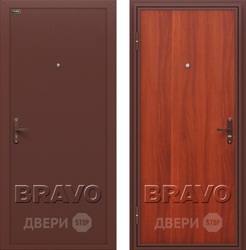 Дверь Bravo Инсайд эконом (Внутреннее открывание) в Волоколамске