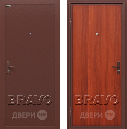 Дверь Bravo Инсайд эконом (Внутреннее открывание) в Волоколамске