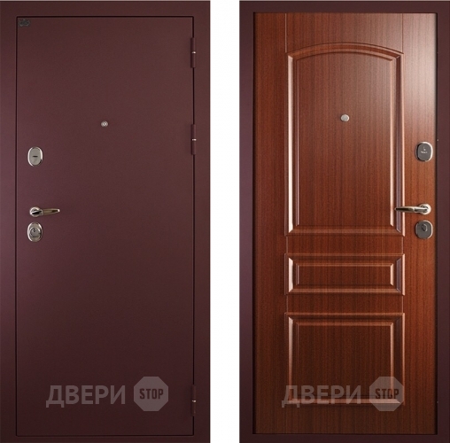 Входная металлическая Дверь Сударь 3 Брусника Бархат в Волоколамске