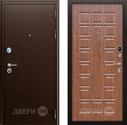 Входная металлическая Дверь АСД Спартак Орех темный в Волоколамске