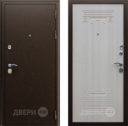 Входная металлическая Дверь АСД Триумф Белёный дуб в Волоколамске