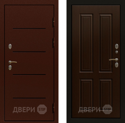 Входная металлическая Дверь Райтвер Термо венге в Волоколамске