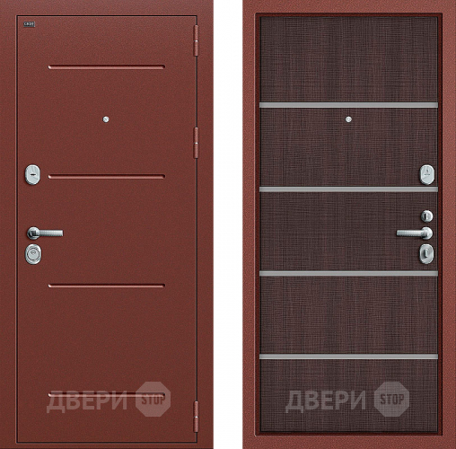 Дверь Groff Т2-204 Wenge Crosscut в Волоколамске