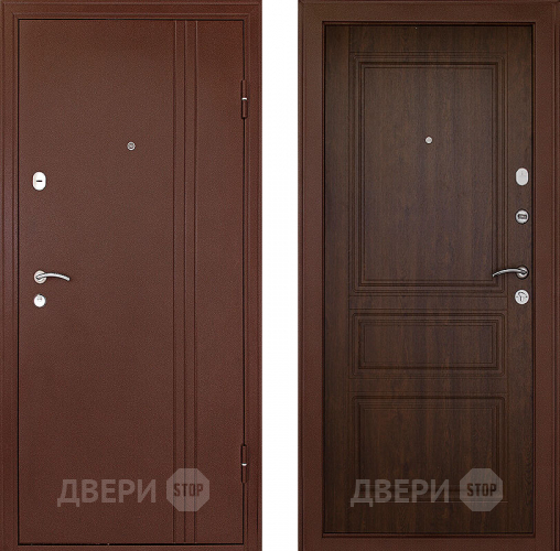 Входная металлическая Дверь Форпост Турин Орех в Волоколамске