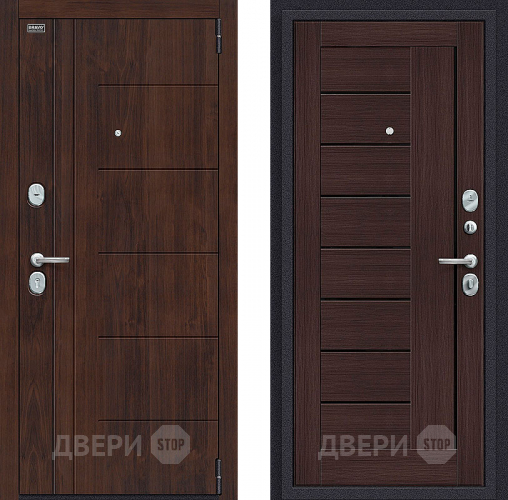 Входная металлическая Дверь Bravo Оптим Модерн Wenge Veralinga в Волоколамске
