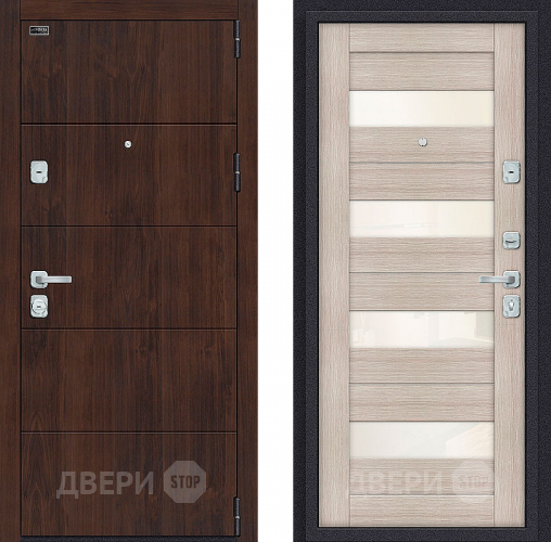 Дверь Bravo Porta M-3 4/П23 Cappuccino Veralinga в Волоколамске