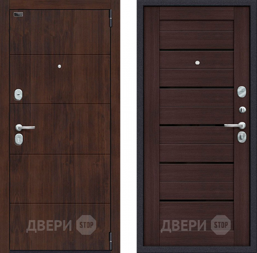 Входная металлическая Дверь Bravo Porta S-3 4/П22 Венге в Волоколамске