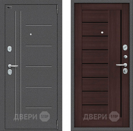 Входная металлическая Дверь Bravo Porta S-2 109/П29 Венге в Волоколамске