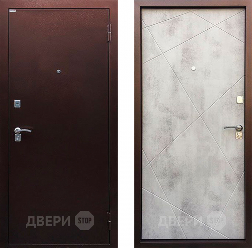 Входная металлическая Дверь Ратибор Рубеж Бетон светлый в Волоколамске