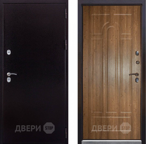 Дверь Заводская Урал Термо Орех Кантри (с терморазрывом) в Волоколамске