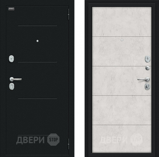 Входная металлическая Дверь Bravo Граффити-1 Букле черное/Look Art в Волоколамске