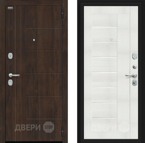 Входная металлическая Дверь Bravo Морден Kale Almon/Bianco Veralinga в Волоколамске