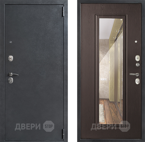 Дверь Дверной Континент ДК-70 Зеркало Эко Венге в Волоколамске