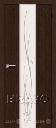 Межкомнатная дверь Глейс-2 Twig (3D Wenge) в Волоколамске