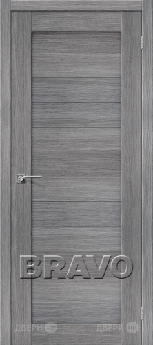 Межкомнатная дверь Порта-21 (Grey Veralinga) в Волоколамске
