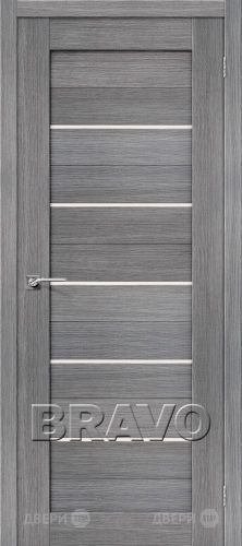 Межкомнатная дверь Порта-22 (Grey Veralinga) в Волоколамске