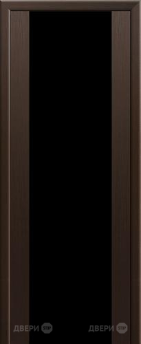Межкомнатная дверь ProfilDoors 8X венге мелинга (черный триплекс) в Волоколамске