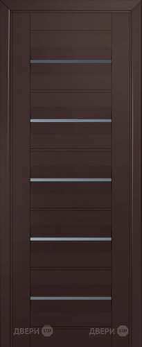 Межкомнатная дверь ProfilDoors 48U темно-коричневый (графит) в Волоколамске