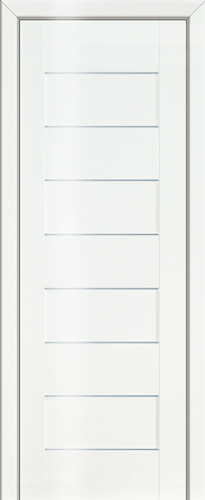 Межкомнатная дверь ProfilDoors 45L белый люкс (графит) в Волоколамске