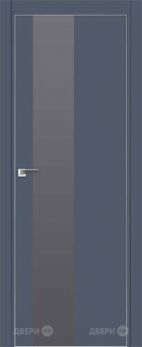 Межкомнатная дверь ProfilDoors 5E Антрацит (серебряный лак) в Волоколамске
