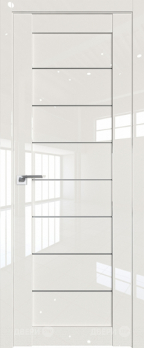 Межкомнатная дверь ProfilDoors 71L Магнолия люкс (графит) в Волоколамске