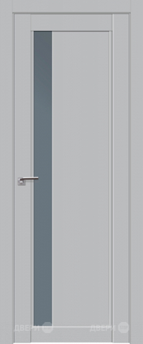 Межкомнатная дверь ProfilDoors 2-71U Манхэттен (графит) в Волоколамске