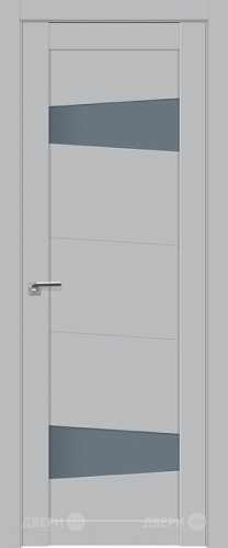 Межкомнатная дверь ProfilDoors 2-84U Манхэттен (графит) в Волоколамске