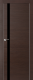 Межкомнатная дверь ProfilDoors 6Z венге кроскут (черный лак) в Волоколамске
