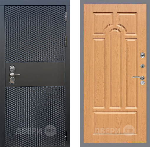 Входная металлическая Дверь Стоп БЛЭК CISA ФЛ-58 Дуб в Волоколамске
