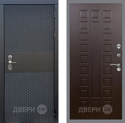 Входная металлическая Дверь Стоп БЛЭК CISA ФЛ-183 Венге в Волоколамске