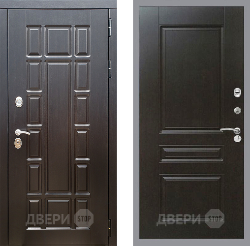 Входная металлическая Дверь Стоп НЬЮ ЙОРК ФЛ-243 Венге в Волоколамске