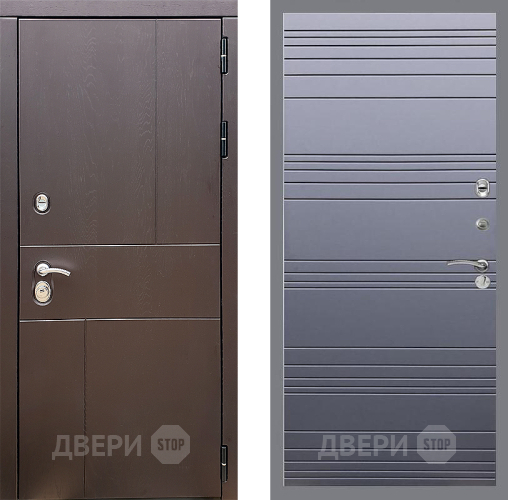 Дверь Стоп УРБАН Лайн Силк титан в Волоколамске