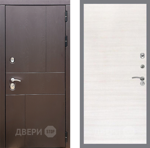 Входная металлическая Дверь Стоп УРБАН Гладкая Акация светлая в Волоколамске
