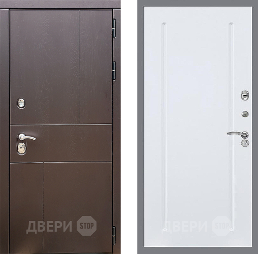 Дверь Стоп УРБАН ФЛ-68 Силк Сноу в Волоколамске