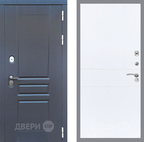 Дверь Стоп ПЛАТИНУМ ФЛ-290 Силк Сноу в Волоколамске