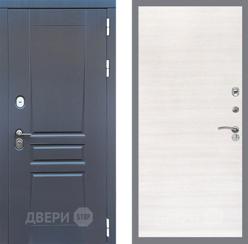 Входная металлическая Дверь Стоп ПЛАТИНУМ Гладкая Акация светлая в Волоколамске