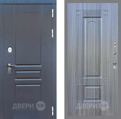 Входная металлическая Дверь Стоп ПЛАТИНУМ ФЛ-2 Сандал грей в Волоколамске