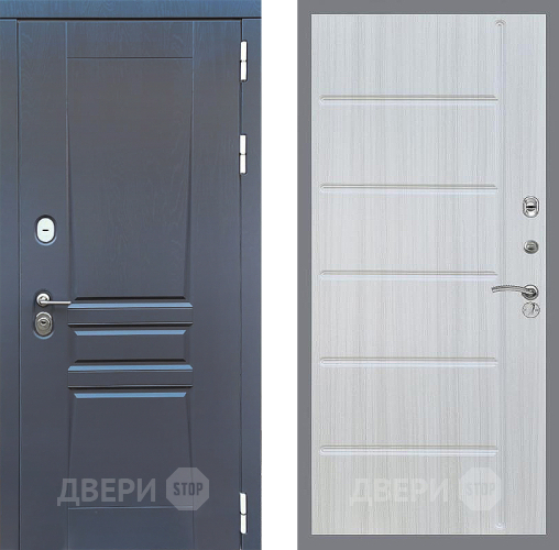 Входная металлическая Дверь Стоп ПЛАТИНУМ ФЛ-102 Сандал белый в Волоколамске