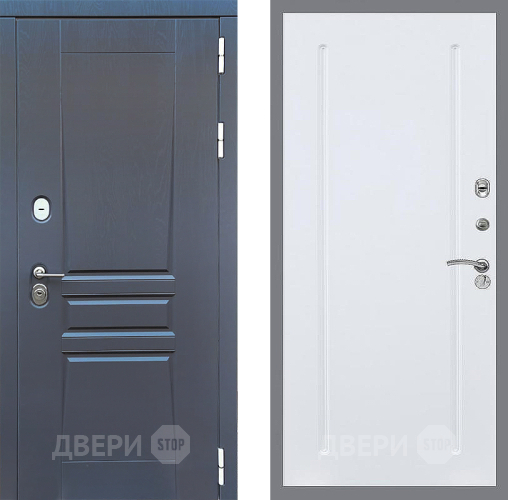Входная металлическая Дверь Стоп ПЛАТИНУМ ФЛ-68 Силк Сноу в Волоколамске