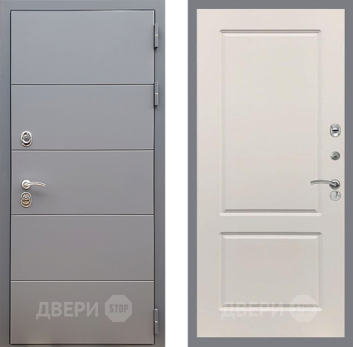 Входная металлическая Дверь Стоп АРТ ГРАФИТ ФЛ-117 Шампань в Волоколамске