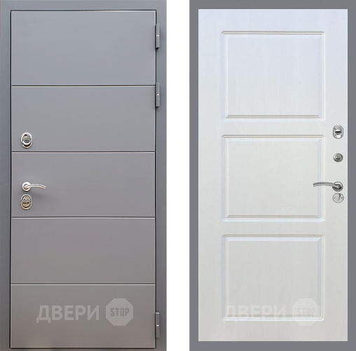 Дверь Стоп АРТ ГРАФИТ ФЛ-3 Лиственница беж в Волоколамске