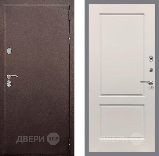 Входная металлическая Дверь Стоп КЛАССИК Медь ФЛ-117 Шампань в Волоколамске