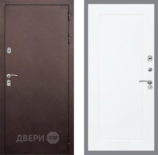 Входная металлическая Дверь Стоп КЛАССИК Медь ФЛ-119 Силк Сноу в Волоколамске