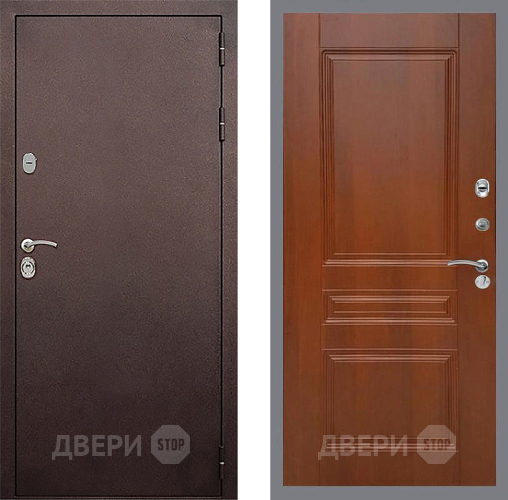 Дверь Стоп КЛАССИК Медь ФЛ-243 Итальянский орех в Волоколамске