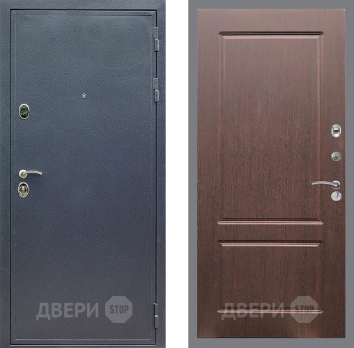 Входная металлическая Дверь Стоп СИЛЬВЕР ФЛ-117 Орех премиум в Волоколамске