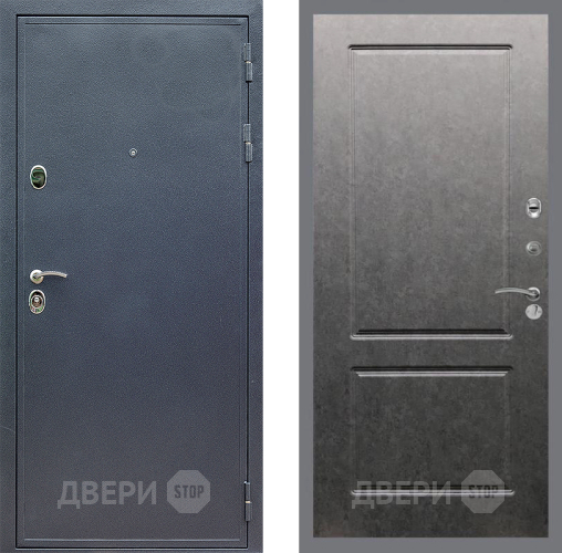 Входная металлическая Дверь Стоп СИЛЬВЕР ФЛ-117 Штукатурка графит в Волоколамске