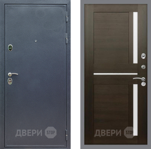 Входная металлическая Дверь Стоп СИЛЬВЕР СБ-18 Венге в Волоколамске