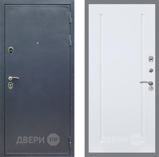 Входная металлическая Дверь Стоп СИЛЬВЕР ФЛ-68 Силк Сноу в Волоколамске