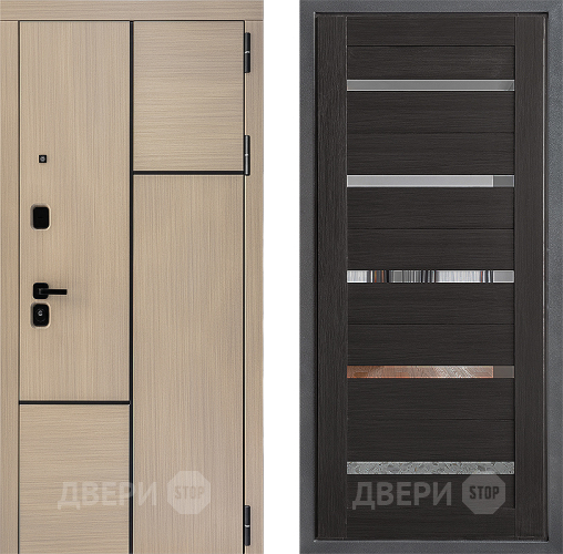 Входная металлическая Дверь Дверной континент ДК-14 ФЛ-47 Венге в Волоколамске