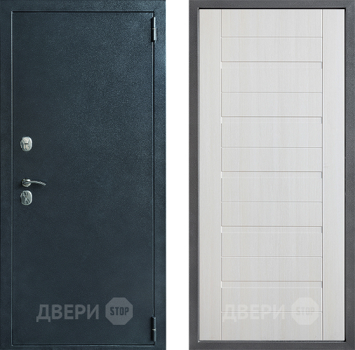 Входная металлическая Дверь Дверной континент ДК-70 Дизайн ФЛ-70 Лиственница белая в Волоколамске